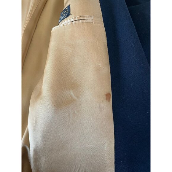 Men's Amherst College Gold Filled Buttons Blazer Double Breasted Enamel Buttons - Picture 9 of 10